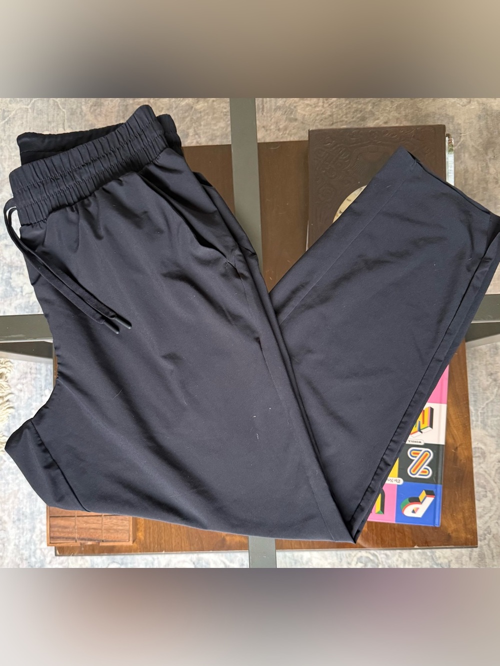 All in Motion Black Lightweight Athletic Jogger Pants